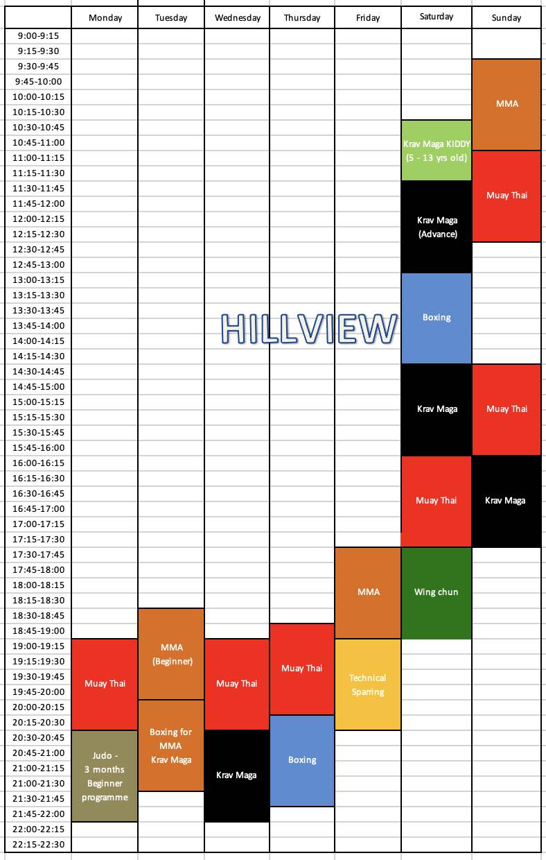 fighter-fitness-singapore-time-table